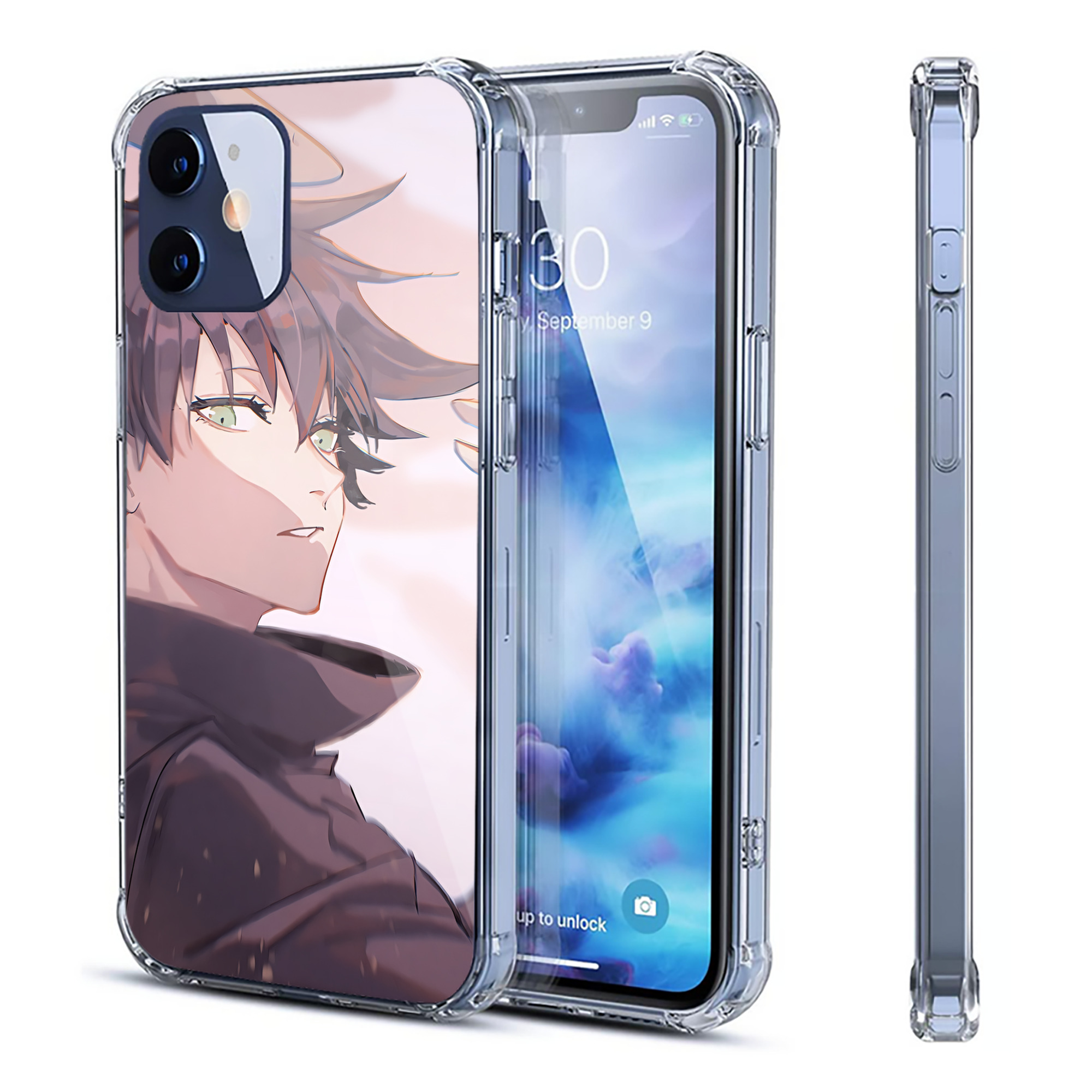 （画像用） SPY×FAMILY间谍家家酒 【iPhone 12シリーズ対応】透明スマホケース（クリアソフトケース）